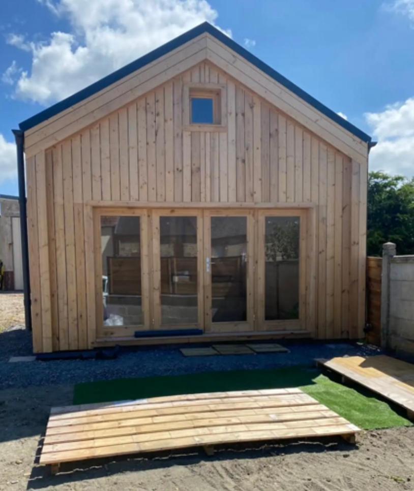Maison En Bois 1 Chambre 4 Couchages Type Tiny House Granville Ngoại thất bức ảnh