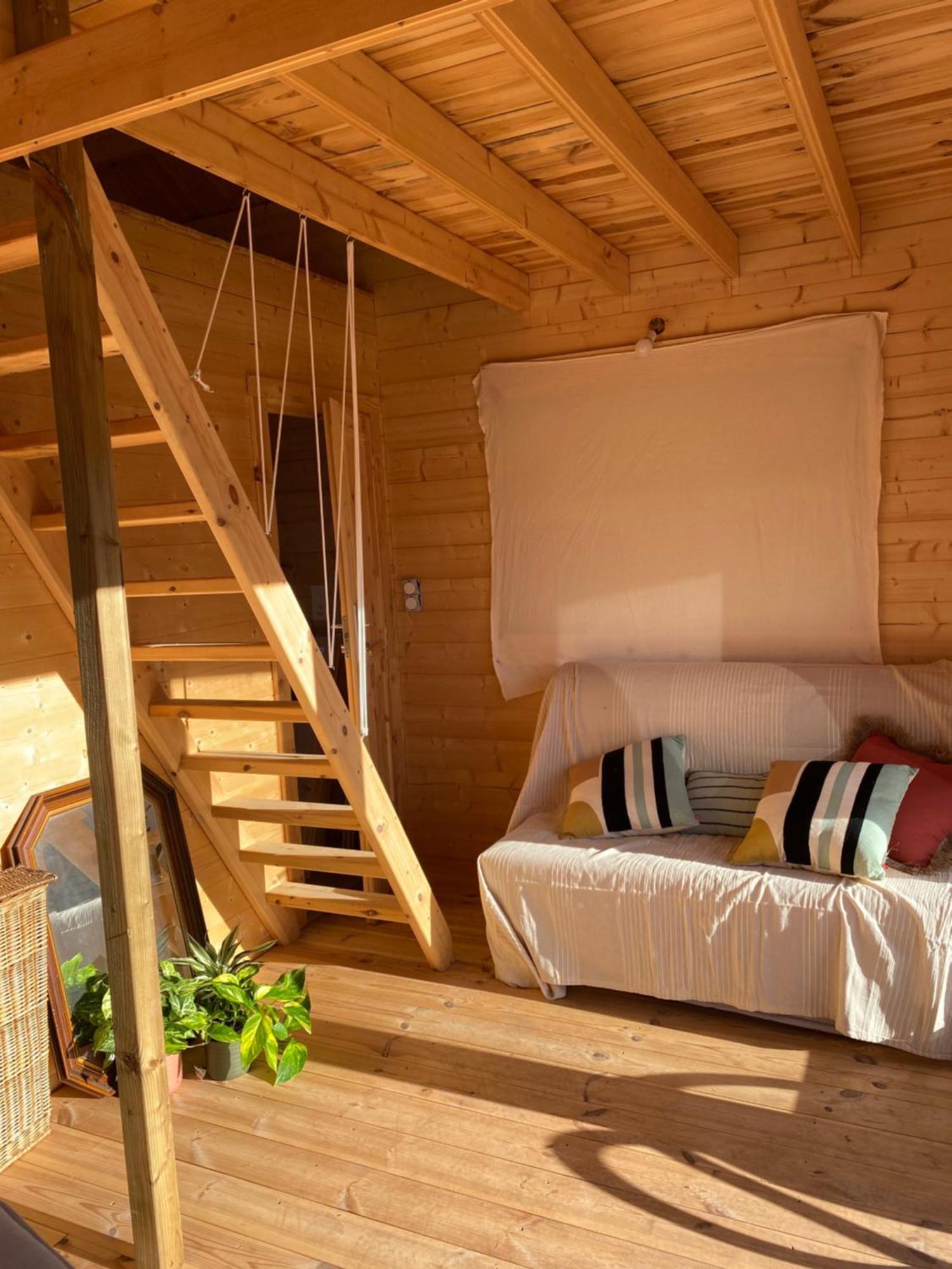 Maison En Bois 1 Chambre 4 Couchages Type Tiny House Granville Ngoại thất bức ảnh