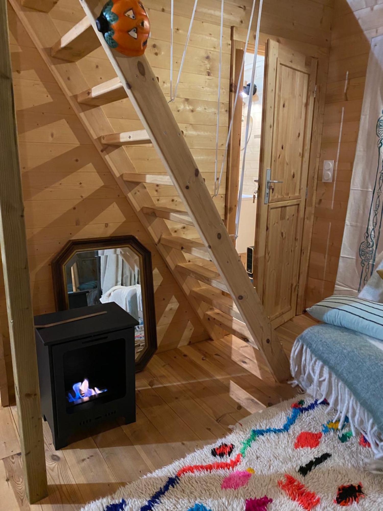 Maison En Bois 1 Chambre 4 Couchages Type Tiny House Granville Ngoại thất bức ảnh